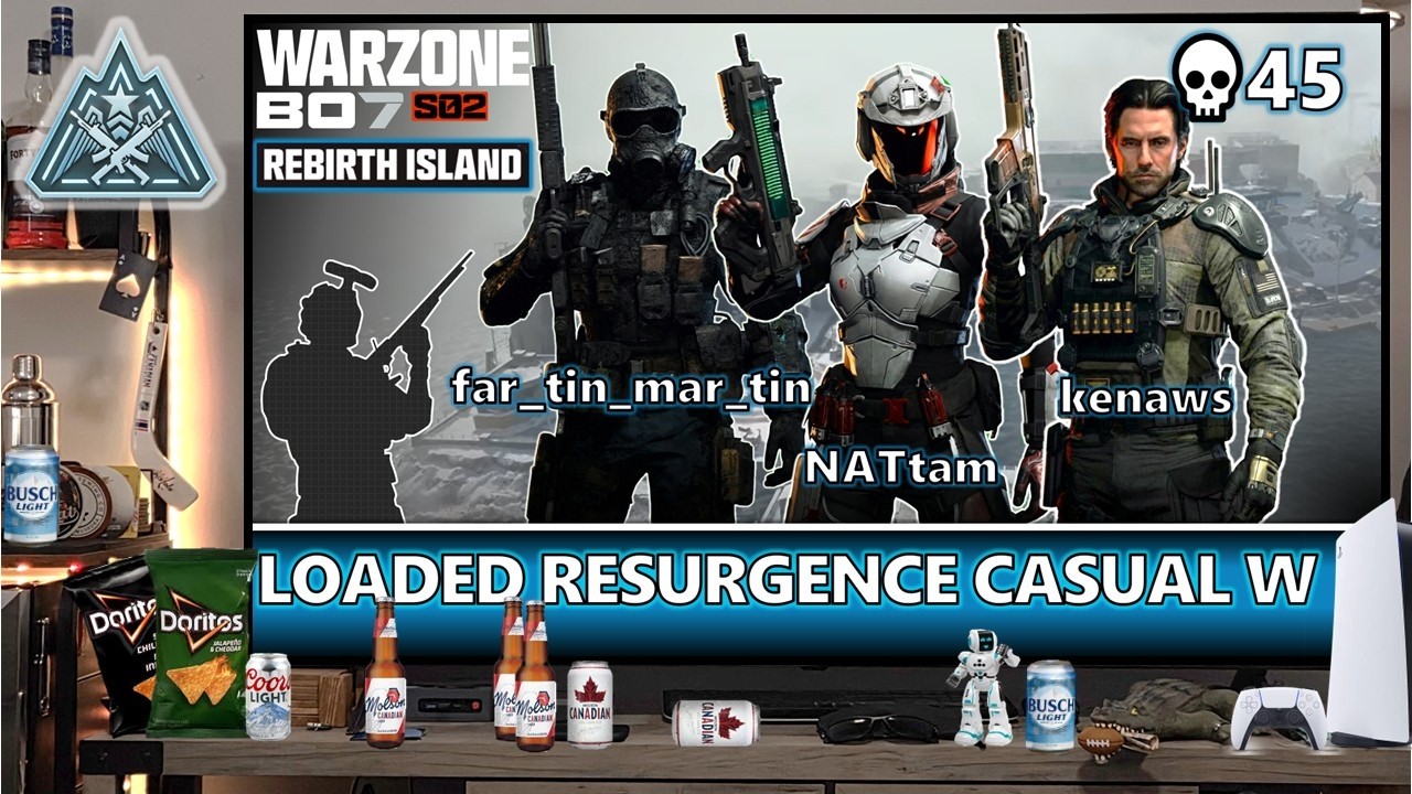 Loaded resurgence casual W 45 kills team D20260220 stronghold finish