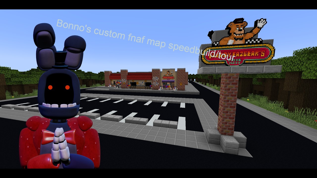 bonno's custom fnaf map speedbuild/tour