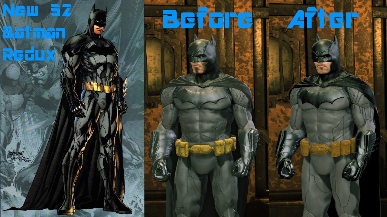 Batman Arkham Origins: New 52 Batman Redux Mod