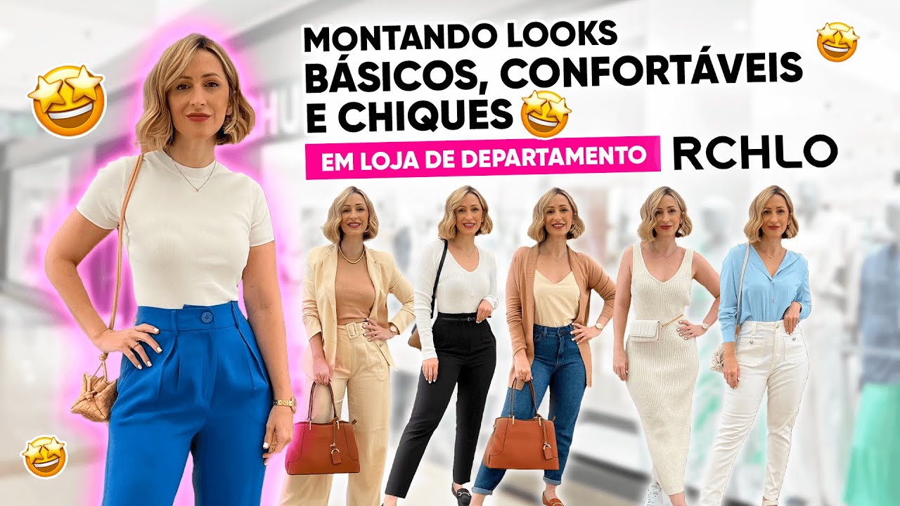 NO PROVADOR RIACHUELO - COMO MONTAR LOOKS B&Aacute;SICOS E QUE FUNCIONAM!