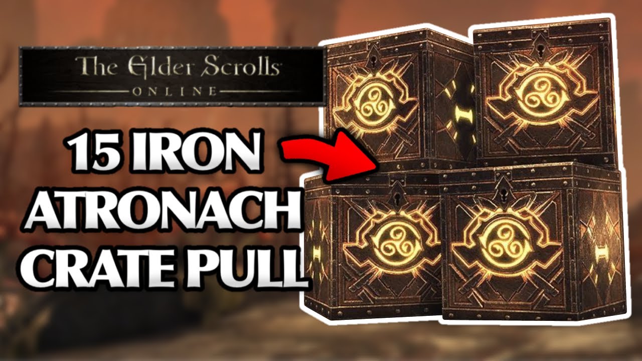 ESO 15 Iron Atronach Crate Pull | GIMME A MOUNT!