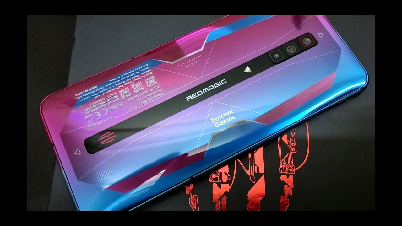 Unboxing of Red Magic 6 | Tencent Games Smartphone