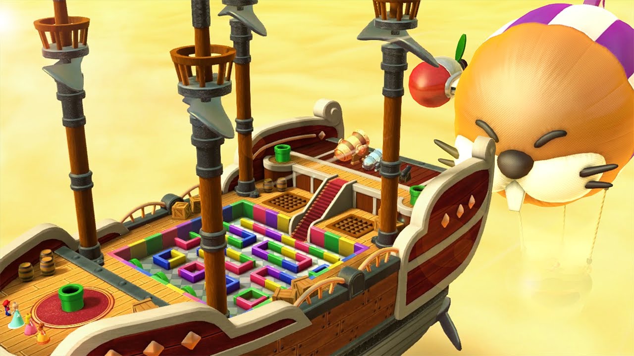 Mario Party 10 Minigames - Luigi Vs Peach Vs Rosalina Vs Yoshi (Master Difficulty)