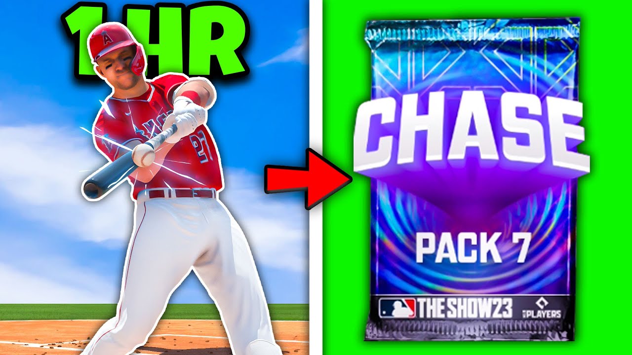 1 HOMERUN = 1 CHASE PACK