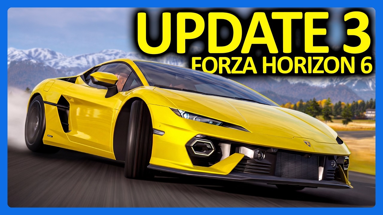 Forza Horizon 6: 11 новых машин, обновление экономики и многое другое!! (FH6 Обновление 3)