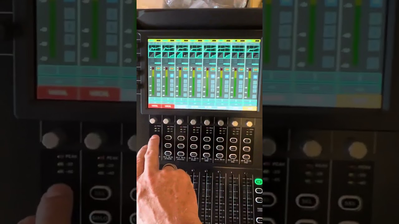 Peavey Aureus Digital mixer for a client.