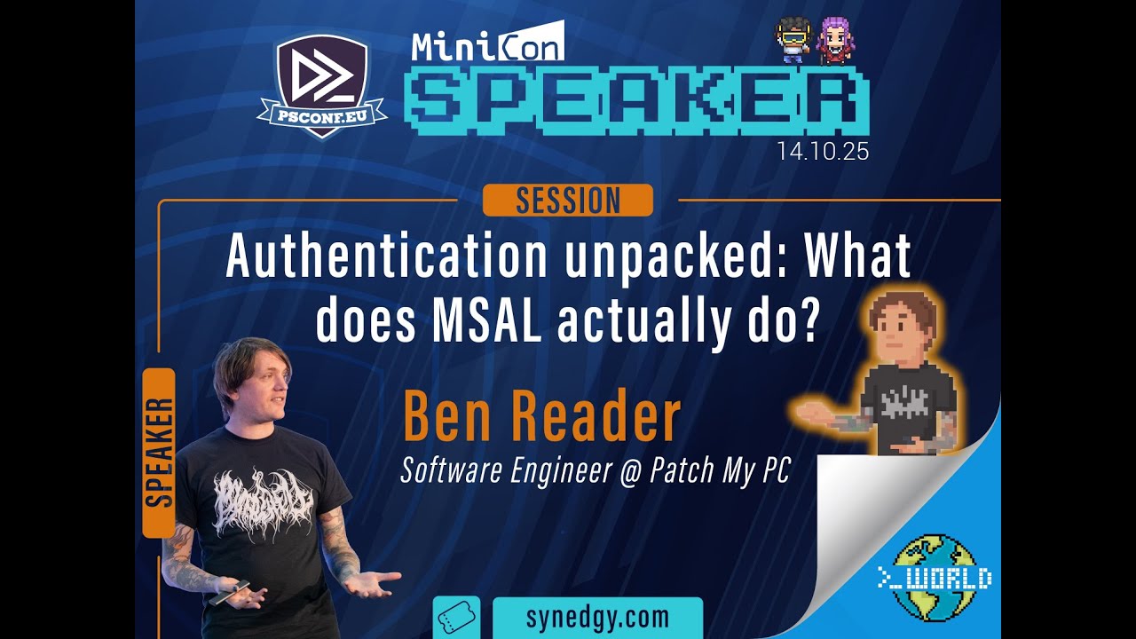 Authentication unpacked: What does MSAL actually do? Ben Reader