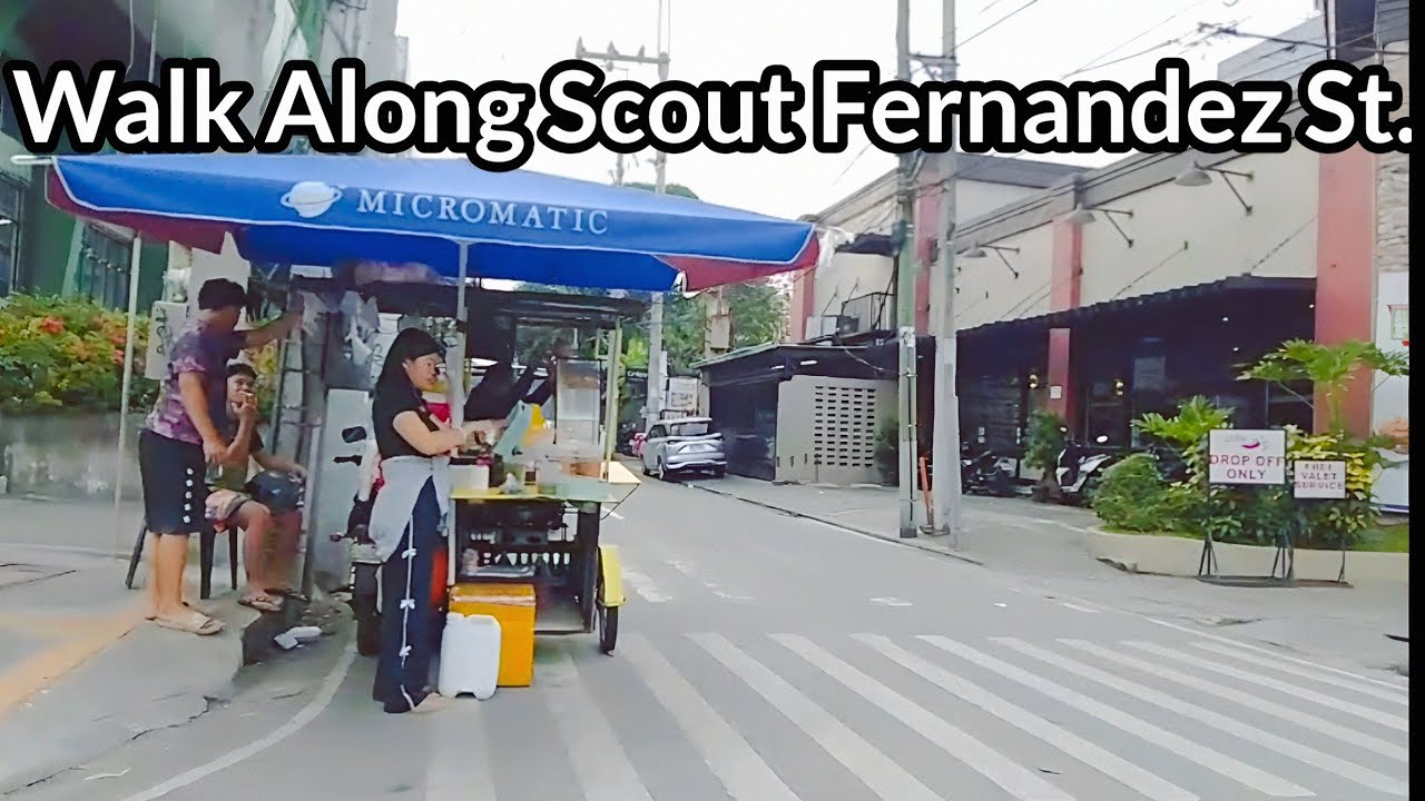 Walk Along Scout Fernandez Street, Quezon City | Philippines