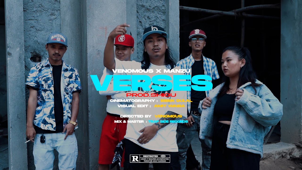 Venomous - Verses Ft. ManZu || Official M/V || @prodbyshigu @blessed3330