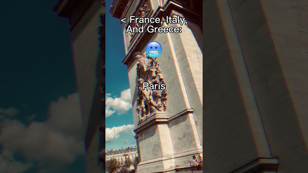 No hate #fyp #shorts #trending #geography #europe #paris #france #uk #london #italy #greece #germany