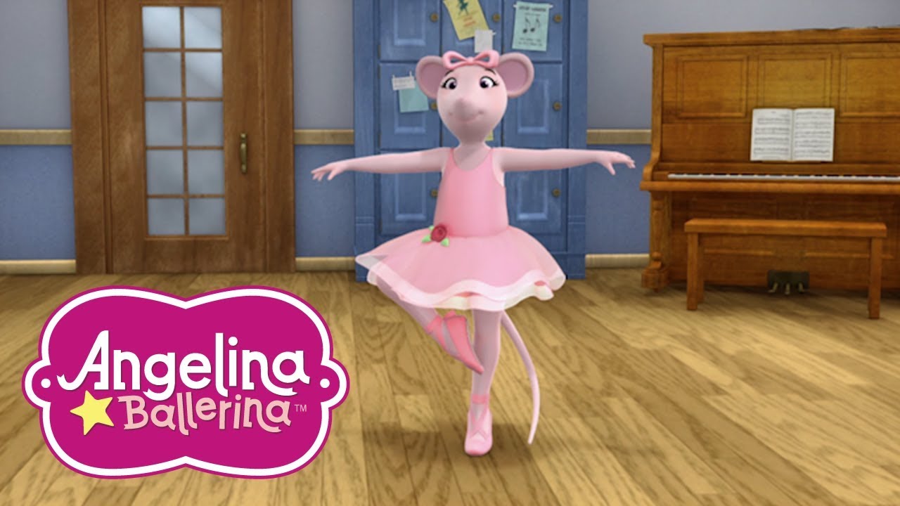 Angelina Ballerina Brasil 🎵 Passos de Ballet para Bailarinas 💃 Parte 2
