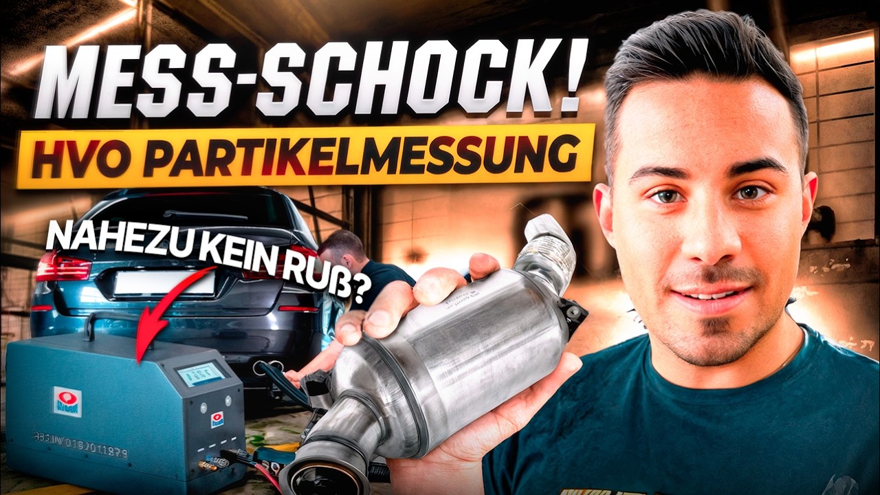 SCHOCK MESSUNG: HVO Diesel vs  Normal – Partikelzahl & Brennkammer‑Test zerreißen jedes Märchen!
