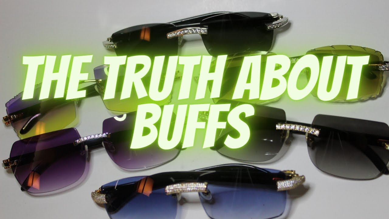 THE TRUTH ABOUT ICED OUT BUFFS & HOW I ASSEMBLE, REPAIR, AND FIX YOUR RIMLESS BUFFS GLASSES 