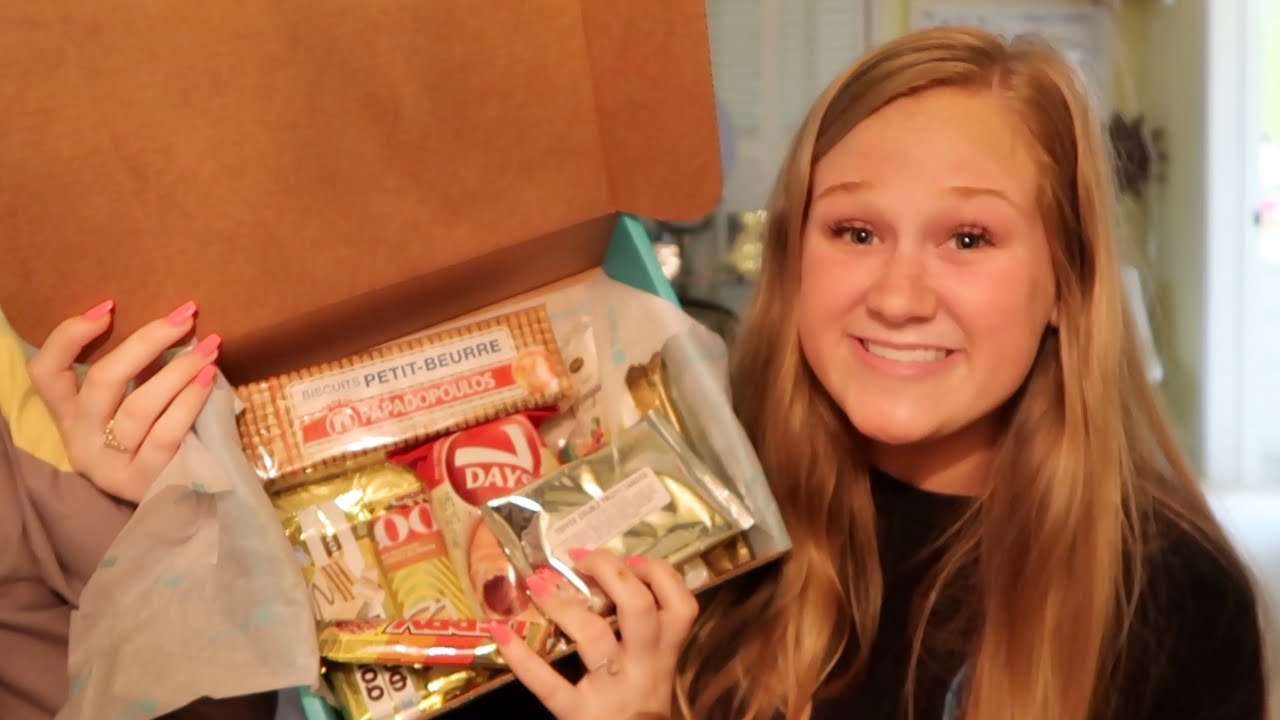 trying candy from around the world