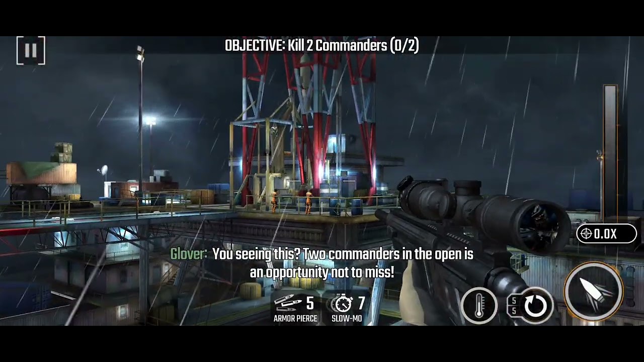 Sniper Strike Z1 North Sea Rifle Mission 18 Gift Horse Kill 2 Commanders