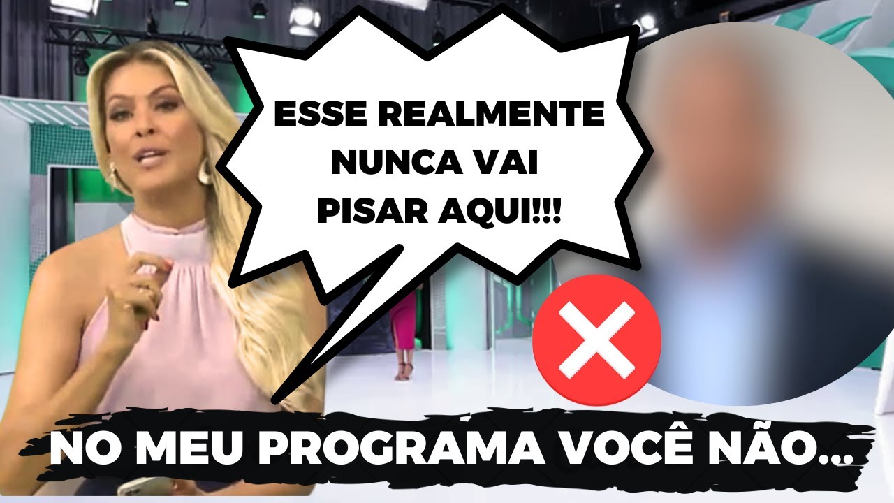 Renata Fan explica por que não deixa COMENTÁRISTA FAMOSO entrar no Programa
