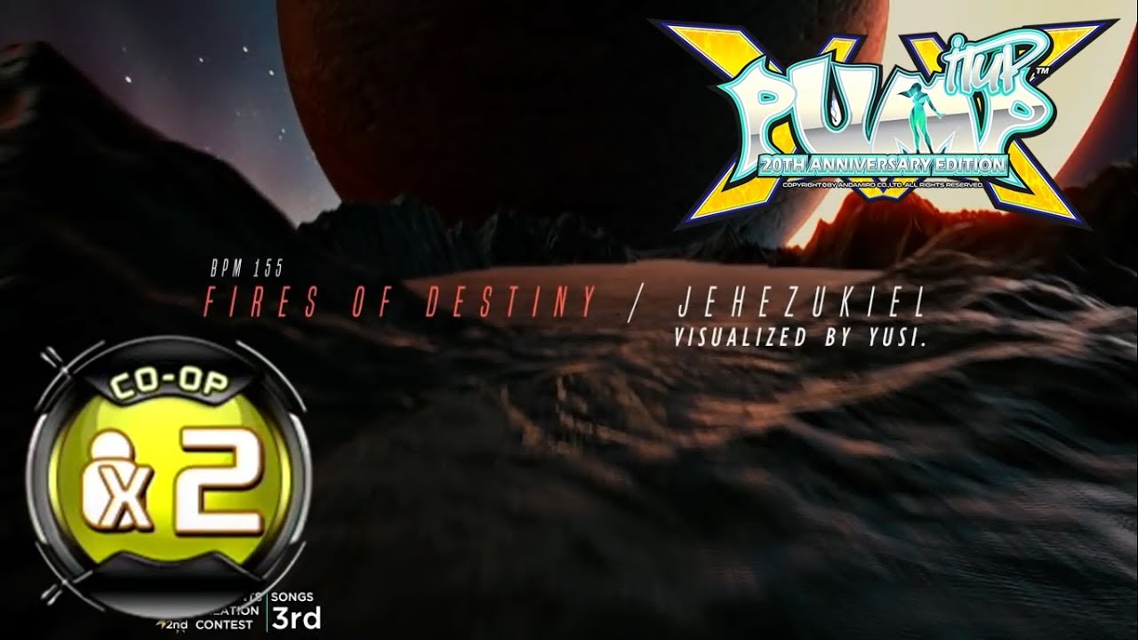 [PUMP IT UP XX] Fires Of Destiny CO-OP X2 / Double Performance ✔