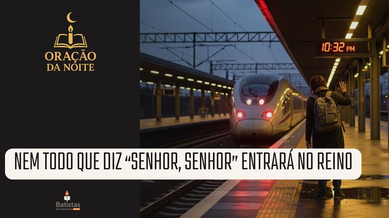 Nem Todo Que Diz “Senhor, Senhor” Entrará no Reino | Oração da Noite