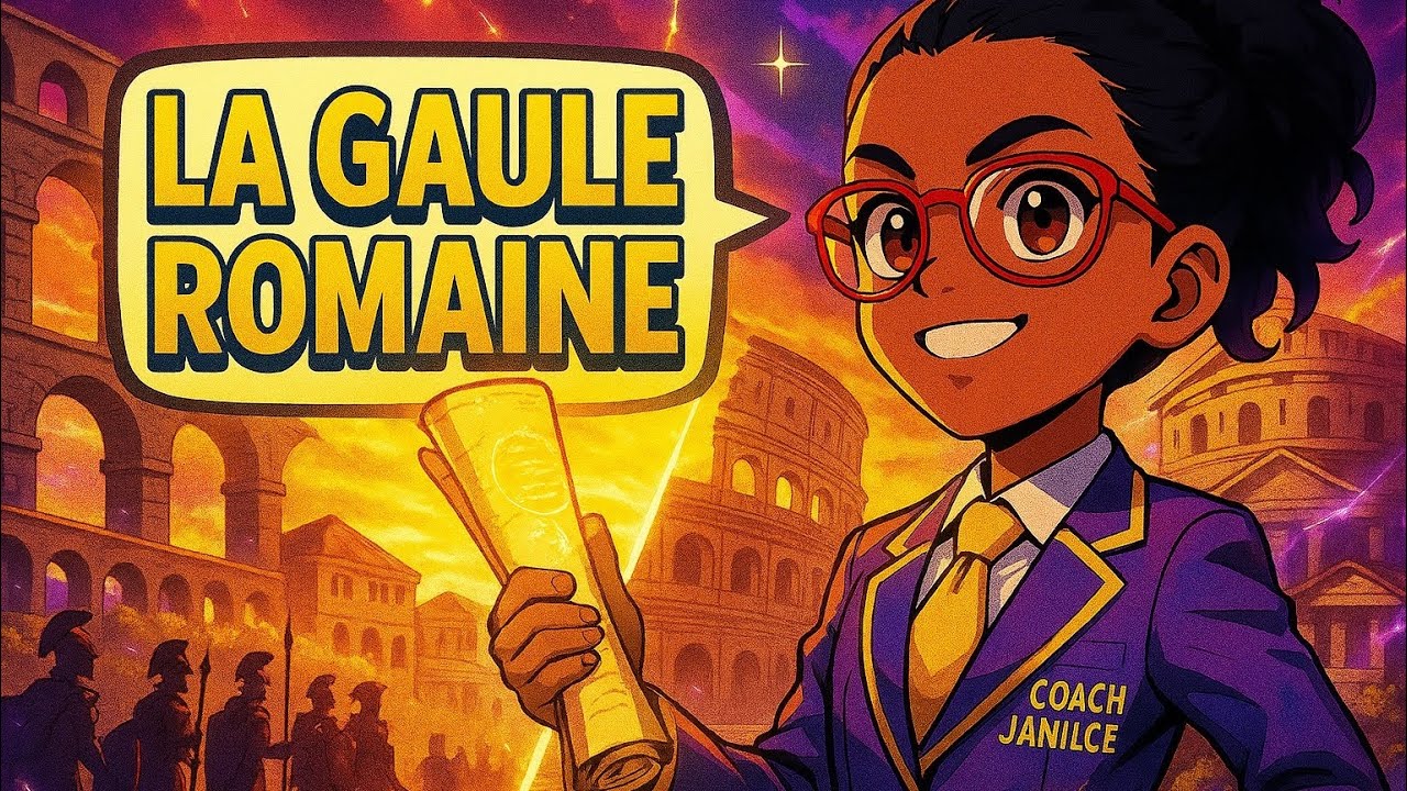 La Gaule Romaine en 4 min — La vraie naissance de la France ! | Coach Janilce