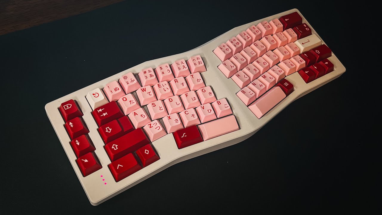 Neo Ergo x GMK Darling R2 — A Visual Masterpiece