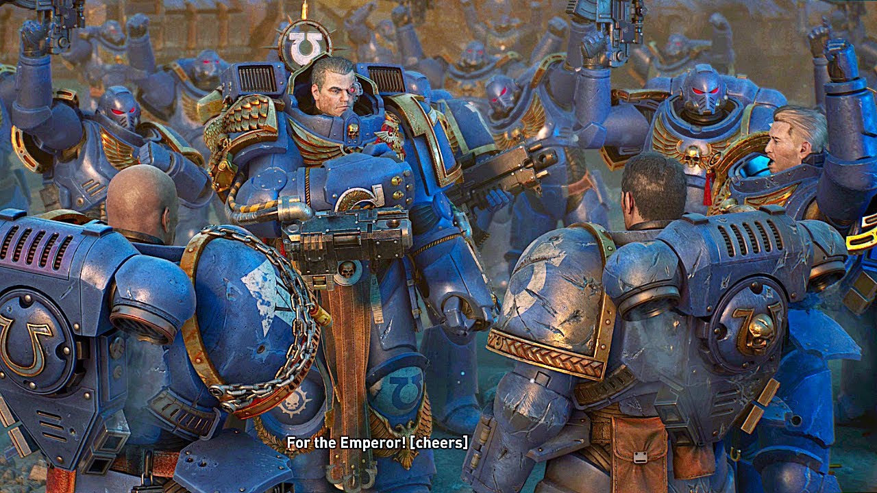 Space Marine 2 For The Emperor Scene - Warhammer 40K