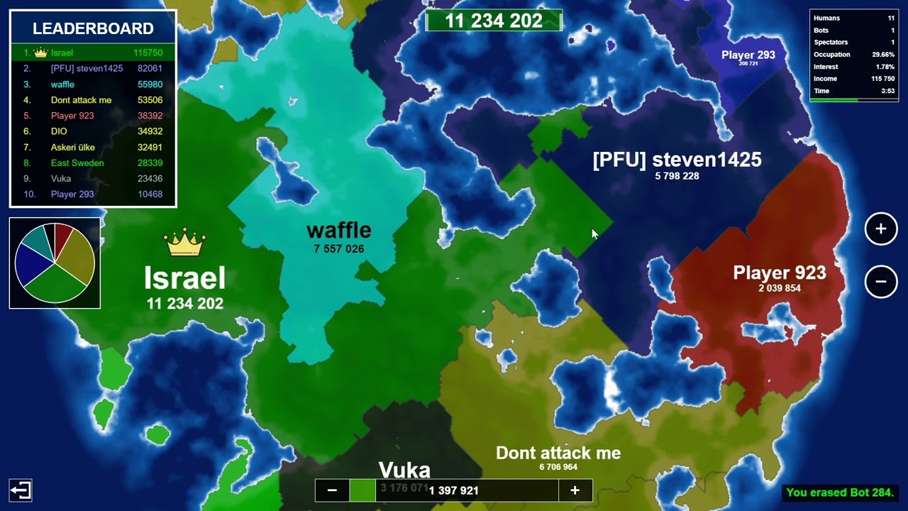 New Strategy Gets Me Three Easy Wins In A Row! Territory Games io - Territorial IO
