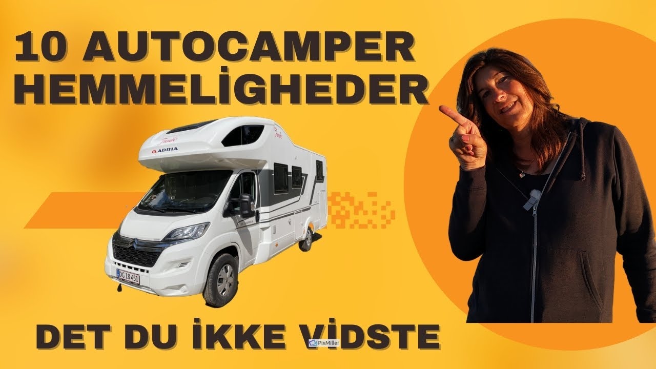 10 ting du ikke vidste om autocampere  – De Hemmelige Udfordringer