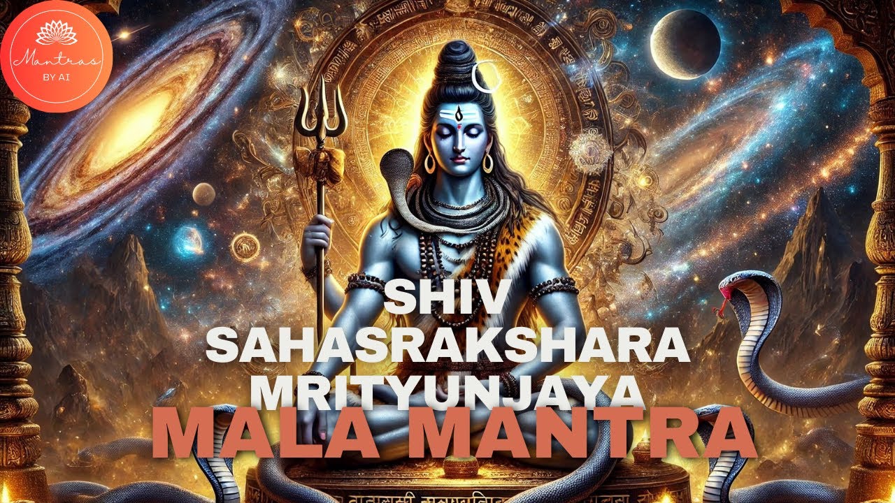Shiv Sahasrakshara Mrityunjaya Mala Mantra | 1000-Syllable Maha Mantra | with Meaning