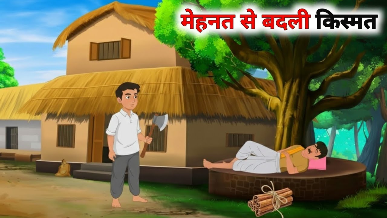 मेहनत से बदली किस्मत | जैसा कर्म वैसा फल | मेहनती बेटा /Hindi kahaniya/Moral stories/kahani