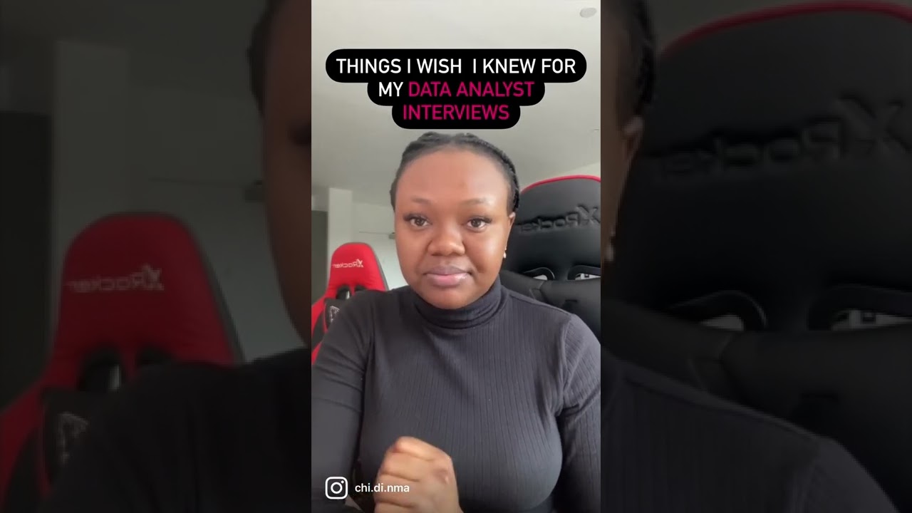 Things I wish I knew before Data Analyst interviews #dataanalytics #datascience #interview #techjobs
