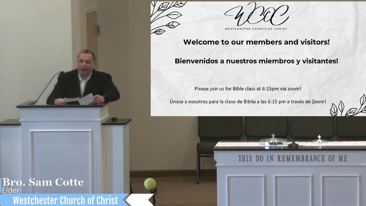 Westchester Church of Christ White Plains Live Stream
