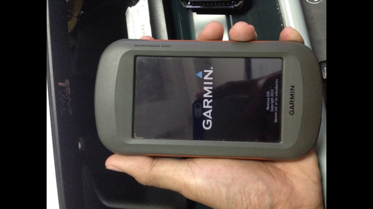 GPS Garmin Montana 650