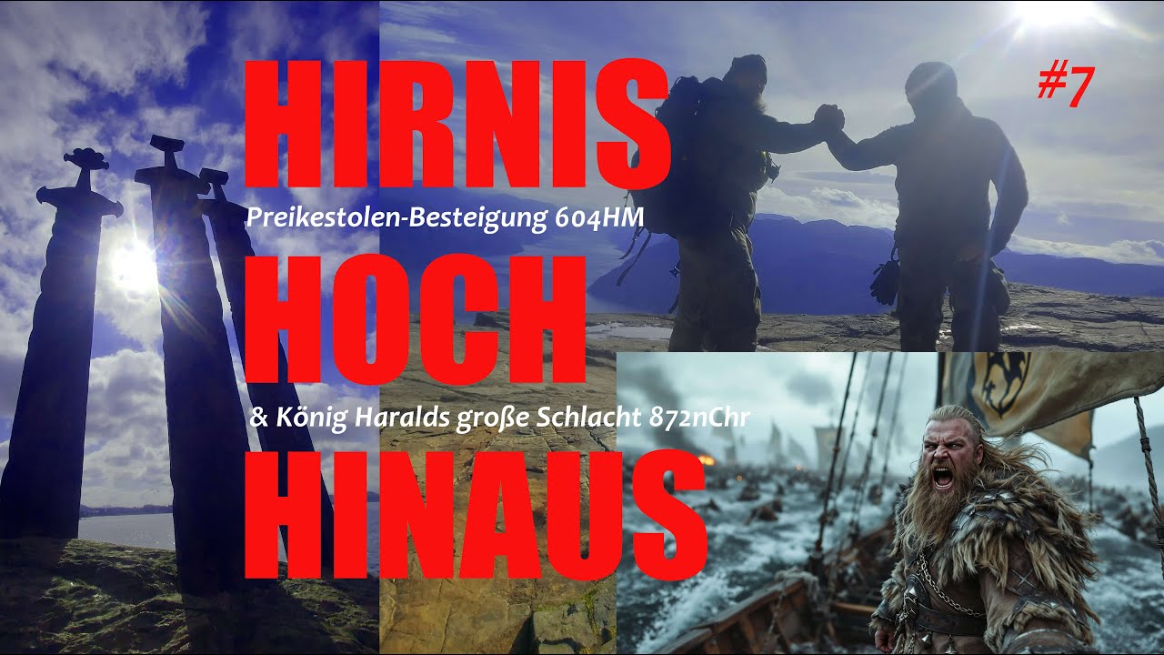 Hirnis hoch hinaus [EP7] - Preikestolenbesteigung & Skavanger #norway #vikings