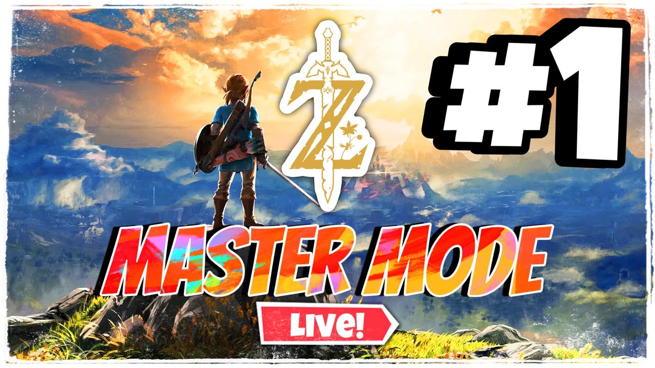 The Legend of Zelda: Breath of The Wild - MASTER MODE (LIVE - PART 2)