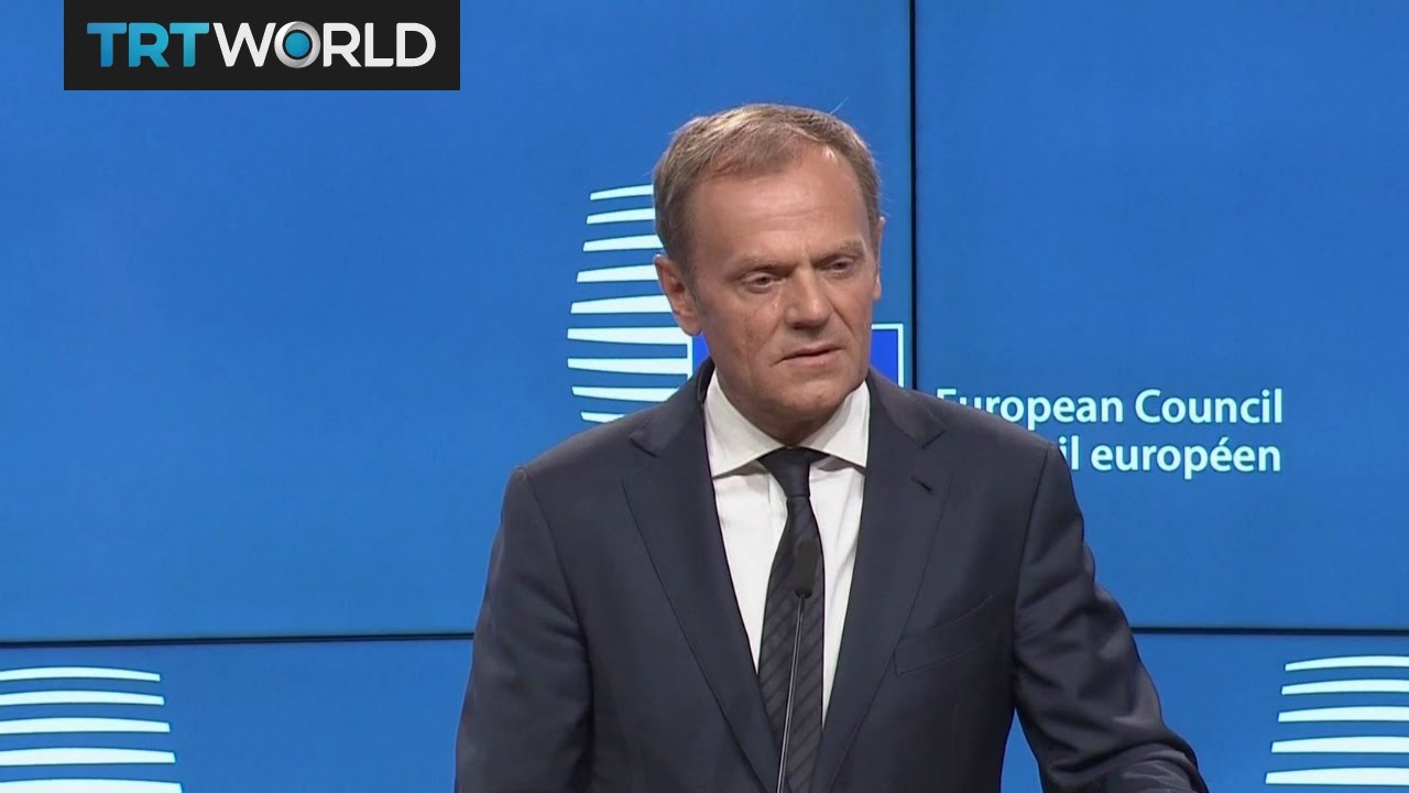 Donald Tusk's speech after UK officially triggers Brexit process