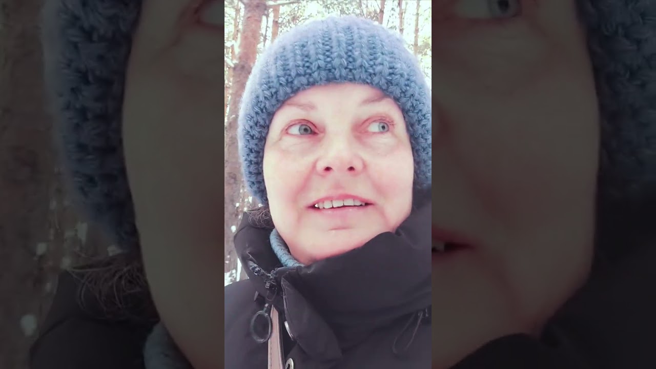 Зимняя прогулка по лесу.