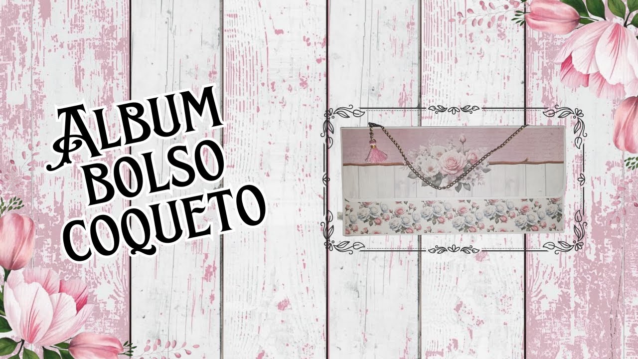 Álbum con forma de bolso coqueto