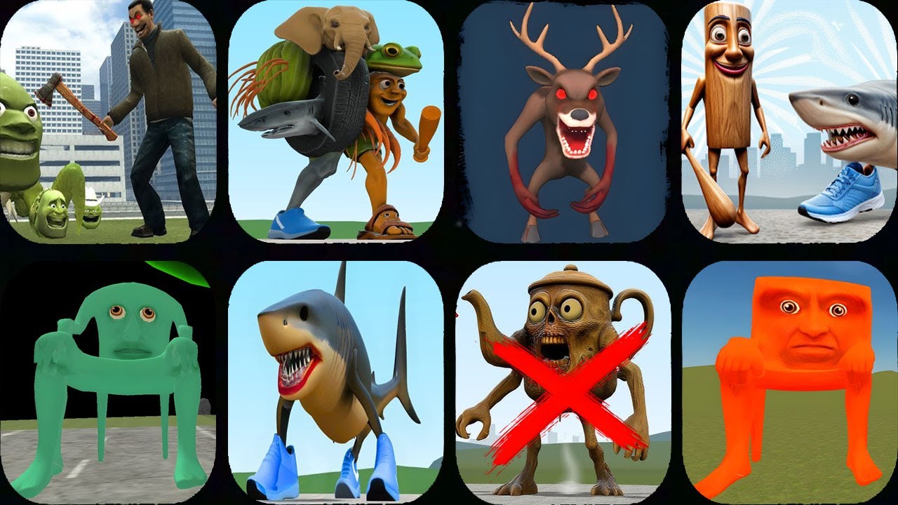 Nextbots In Playground Mod New Update Mystery of the Immortal Brainrot? KARKERKAR KURKUR 😱 Sandbox 🔥