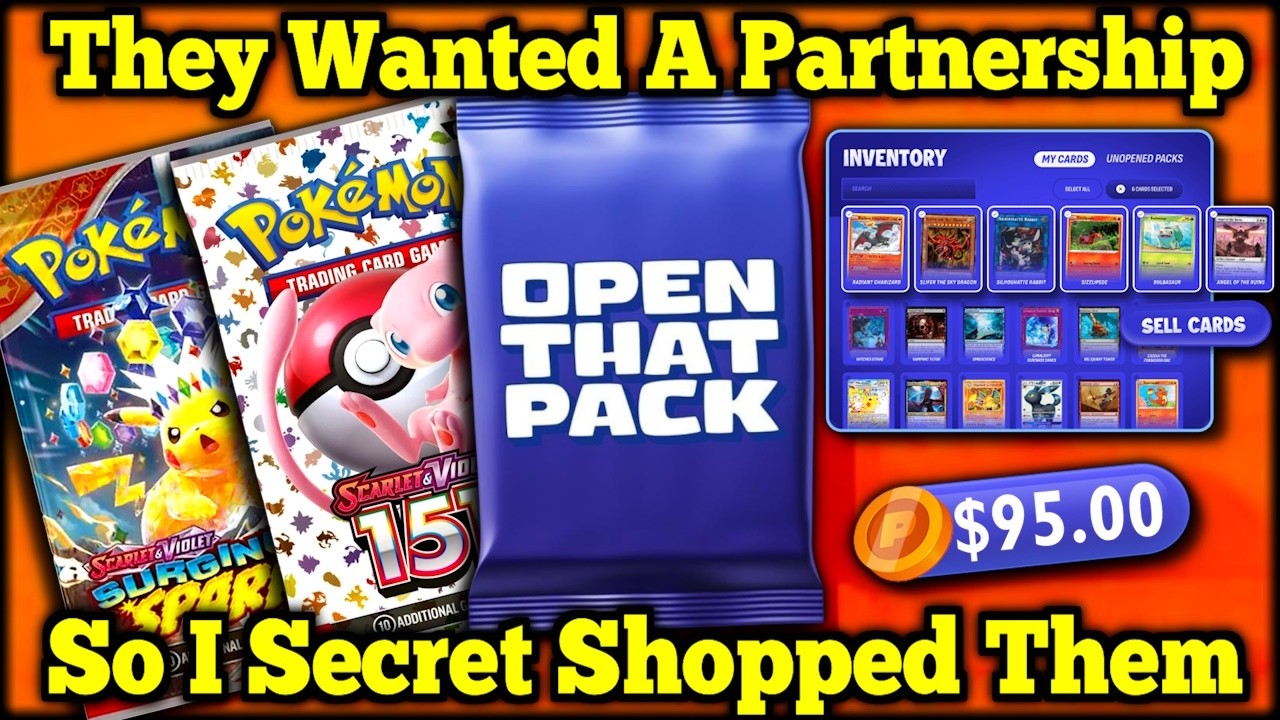 Is Open That Pack a Scam? - Virtual Pokémon Marketplace Investigation