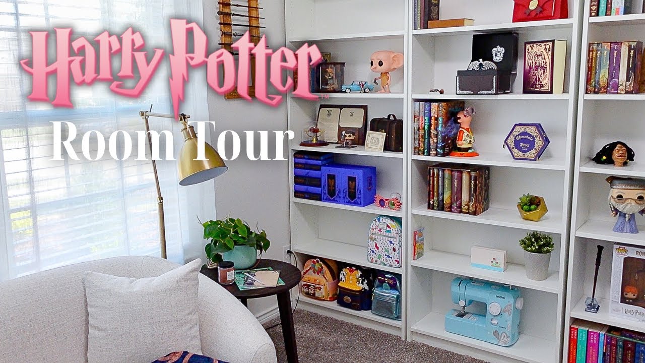 My Harry Potter Bookshelf Tour | My Happy Place