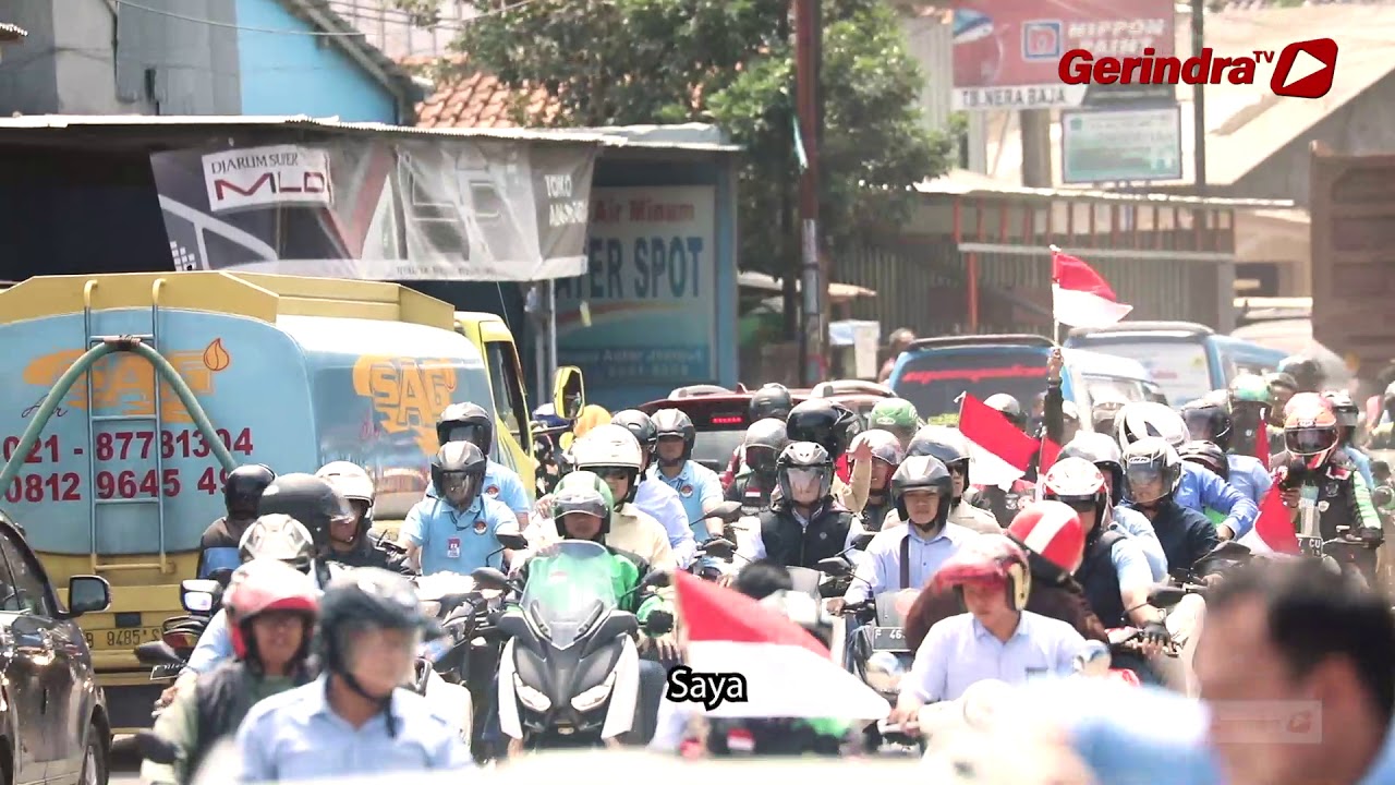 Pak Prabowo Menghadiri Kopdar Ojol