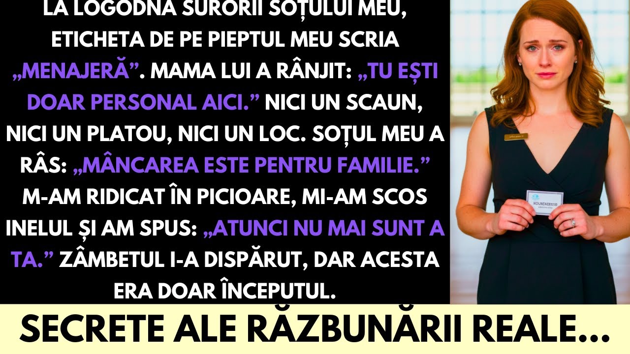 La Logodna De Lux A Cumnatei Mele M-au Numit Menajeră — Dar Am Plecat Întărită