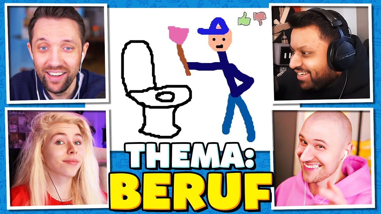 4 YOUTUBER BATTLE in Skribbl.io