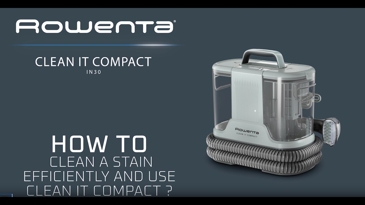 Как эффективно очистить пятно и использовать Clean It Compact?