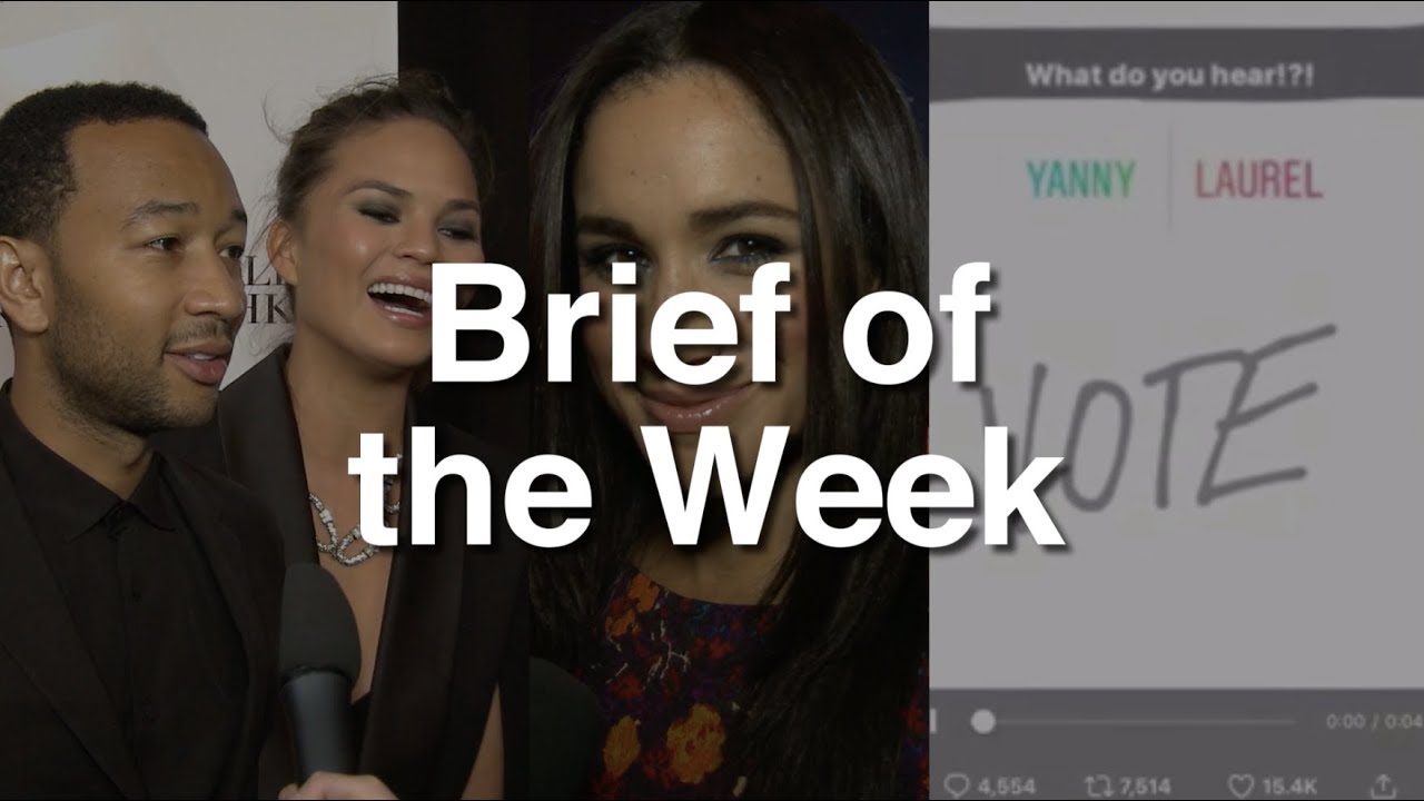 LifeMinute Brief of the Week: Royal Wedding, Legend Baby, Yanny or Laurel?