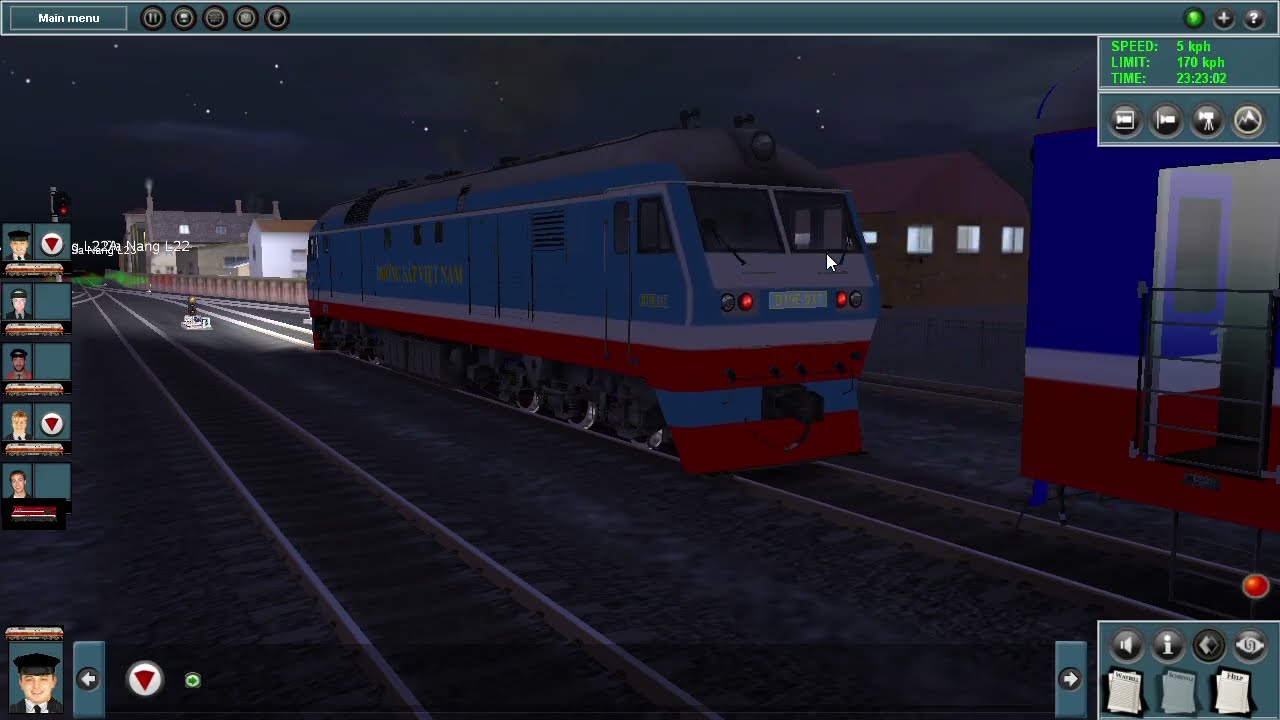 (TS2009) Tàu SE7 Và Tàu SE8 Về Ga Đà Nẵng