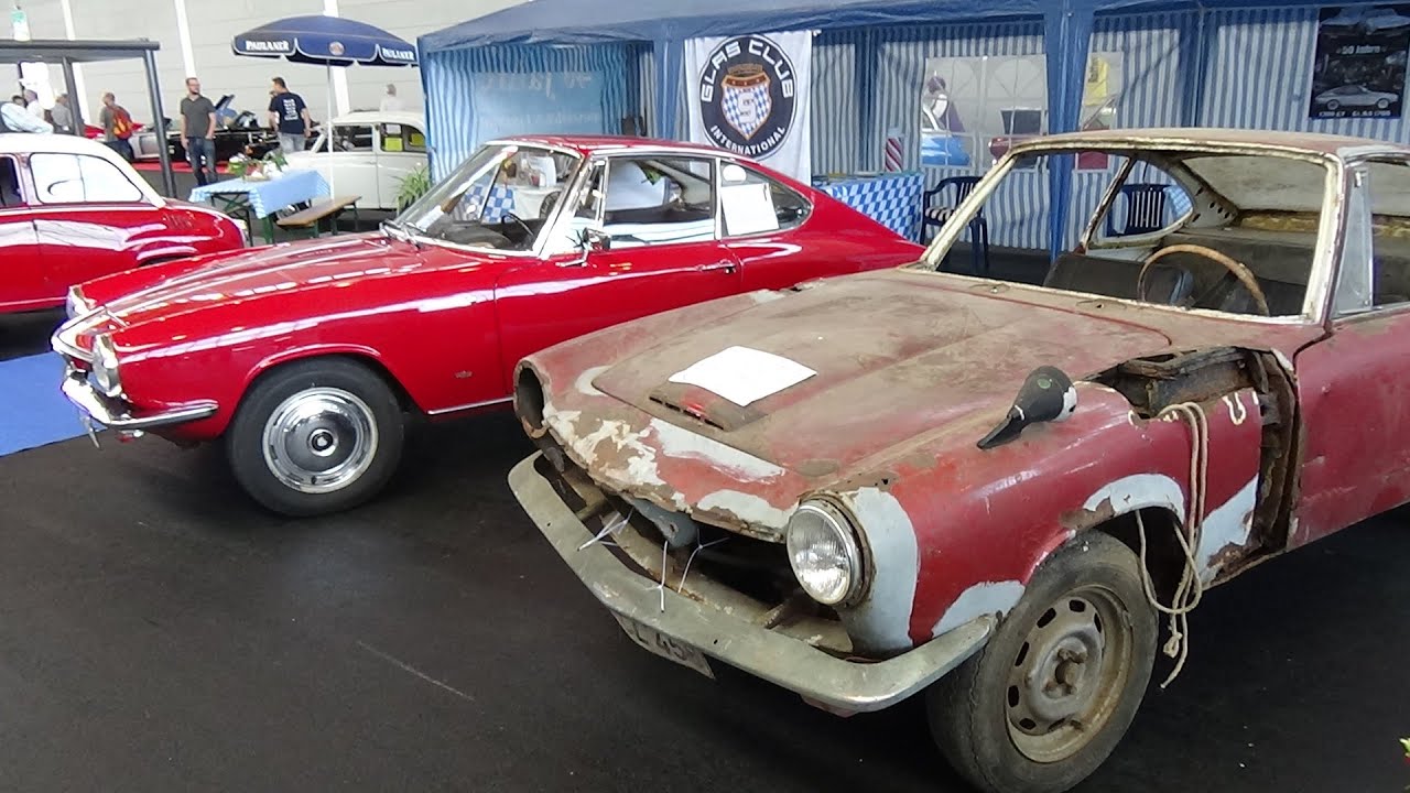 1964 Glas 1300 GT - old and new - Klassikwelt Bodensee 2016