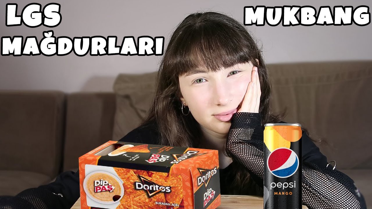 LGS NASIL GEÇTİ? 🙄DORİTOS DİPPAS CİPS & PEPSİ MANGO | Cips Mukbang Türkçe