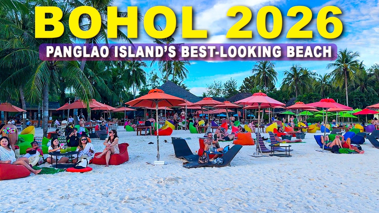Panglao Island’s Best-Looking Beach — Soft White Sand and Perfect Views | Beach Looks Like Paradise