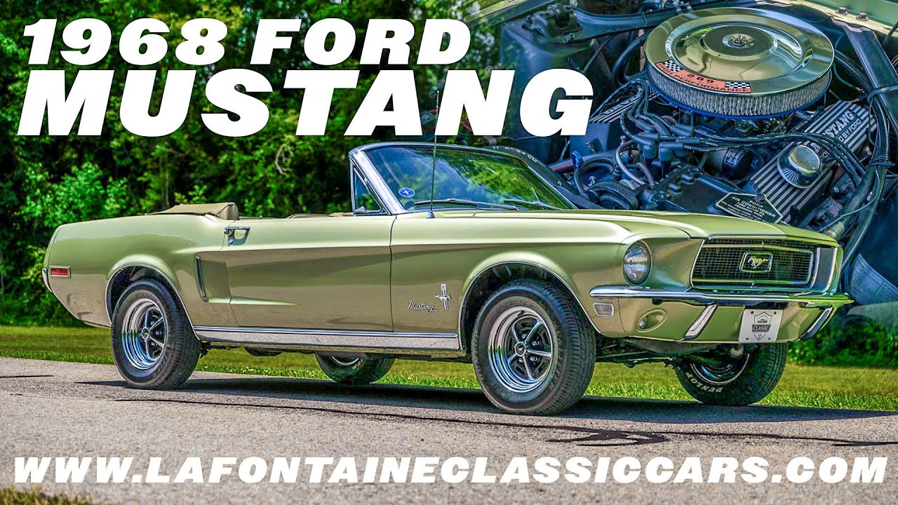 1968 Ford Mustang Convertible